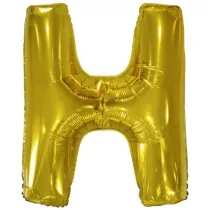 Amscan Balon foliowy litera H z�ota 67x86cm