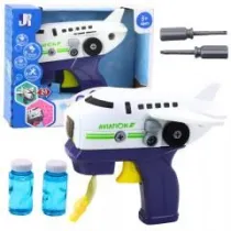 Pistolet do baniek mydlanych 2w1 Leantoys