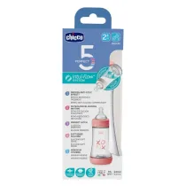 Chicco Butelka antykolkowa Perfect5 girl 240ml 2m+