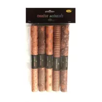 Galeria Hobby Papiery Indian Style - Durva 25x35 cm, 5 arkuszy