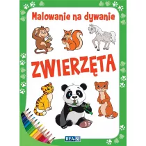 Malowanie na dywanie. Zwierzta