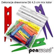 Polsirhurt Drewniane spinacze 4.5 cm