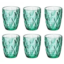 Mondex Komplet szklanek Elise Turkus 6 x 250 ml