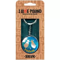 Pan Dragon Brelok I love Poland Pozna ILP-BRE-A-POZ-02