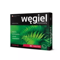 Colfarm Wgiel Aktywowany - suplement diety 30 tab.