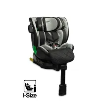 Fotelik Turox I-Size szary (40-150cm)