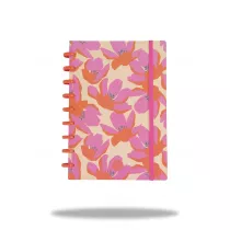 Patio Koobrulion B5 Flores Rosa z gumk 100 kartek
