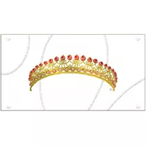 DaVinci Karnet G06 34A 226 + koperta Tiara 12x23 cm