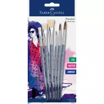 Faber-Castell P�dzelki kreatywne Studio 6 szt.