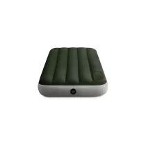 Materac flokowany z pompk 76x191x25