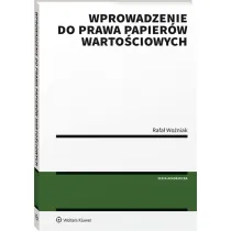Wprowadzenie do prawa papier�w warto�ciowych