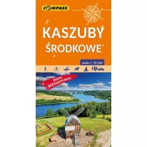 Mapa turystyczna Kaszuby �rodkowe 1:55 000