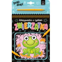 Zwierztka. Zdrapywanka z rysikiem