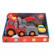 Zestaw autek 2w1 - Dwig i mini autko Askato