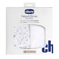 Chicco Przecierado Next2Me Forever bawena confet. 2szt