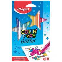 Maped Flamastry brokatowe 10 szt.