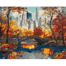 Ideyka Malowanie po numerach - Z�oty park 40x50cm