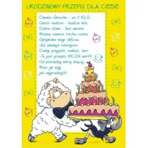 Stamp Karnet Smile B6 + koperta Urodziny