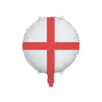 PartyDeco Balon foliowy Flaga Anglii 35cm