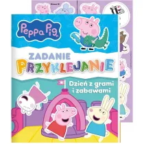 Peppa Pig. Peppa Pig. Zadanie przyklejanie. Dzie� z grami i zabawami