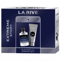 La Rive Zestaw dla m�czyzn Woda toaletowa Extreme Story + �el pod prysznic 75 ml + 100 ml