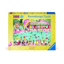 Puzzle 1000 el. Park Flamingo Ravensburger