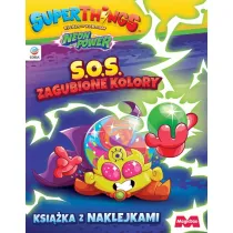 SuperThings Neon Power. Ksika z naklejkami