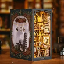 Puzzle Miniaturowy domek Book Nook Fotografia z dawnych lat Habarri