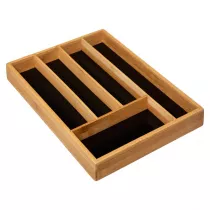 5five Simply Smart Bambusowy organizer do szuflady 34x25 cm