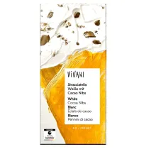 Vivani Czekolada bia�a stracciatella 80 g Bio