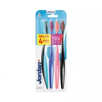 Jordan Ultimate You szczoteczka do zbw 4pack rednia 4 szt.