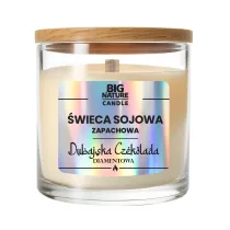 Big Nature �wieca sojowa o zapachu Czekolada Dubajska Diament 225 g