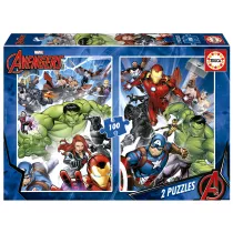 Puzzle 2 x 100 el. Avengers Educa