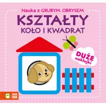 Nauka z grubym obrysem. Ksztaty. Koo i kwadrat