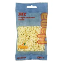 Midi koraliki 1000szt, waniliowe Dante