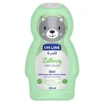 On Line �el do mycia cia�a, w�os�w i twarzy 3w1 dla dzieci �elkowy Le Petit 350 ml