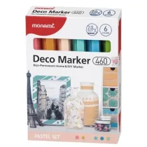 Monami Markery akrylowe Deco Marker 6 szt.