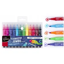 Derform Flamastry Jumbo 12 szt.
