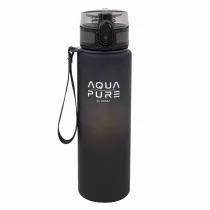 Bidon Aqua Pure grey/black 600ml ASTRA