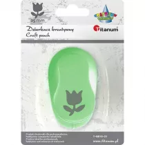Titanum Dziurkacz z motywem Tulipan