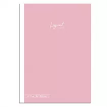 Nakabayashi Notatnik z naklejkami B5 r�owy 7mm, linia