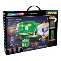 Klocki. Laser Pegs. Recycle Truck