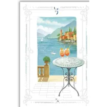 DaVinci Karnet 12x18cm + koperta Nad jeziorem