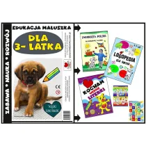 Edukacja maluszka - Zestaw ksi��ek dla 3 latka