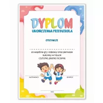 LearnHow Dyplom A4 uko�czenia przedszkola - r�owy (10 szt)