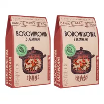 Dania Babci Zosi Zupa borowikowa z azankami Zestaw 2 x 55 g