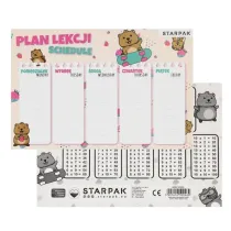 Starpak Plan Lekcji Tabliczka Mno�enia A5 Kuoka 25szt