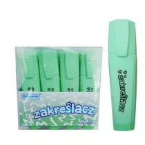 Schemat Zakrelacz pastelowy zielony 12 szt.