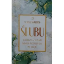 Art Nuvo Karnet �lub z�ocony, zielony (13x20,5cm) S-0403
