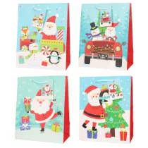 incood. Torba prezentowa 26x32 wita brokat